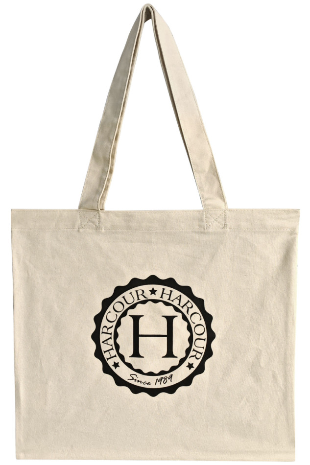 Genny Totebag Harcour - Natural/ Black Genny Totebag Harcour - Natural/ Black