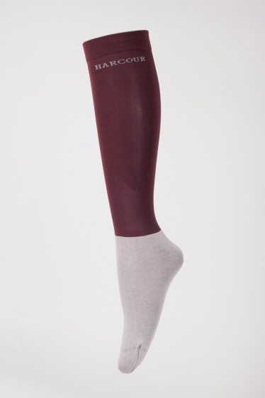 Vaya Rider Socken (x2) - Aubergine (Eggplant)