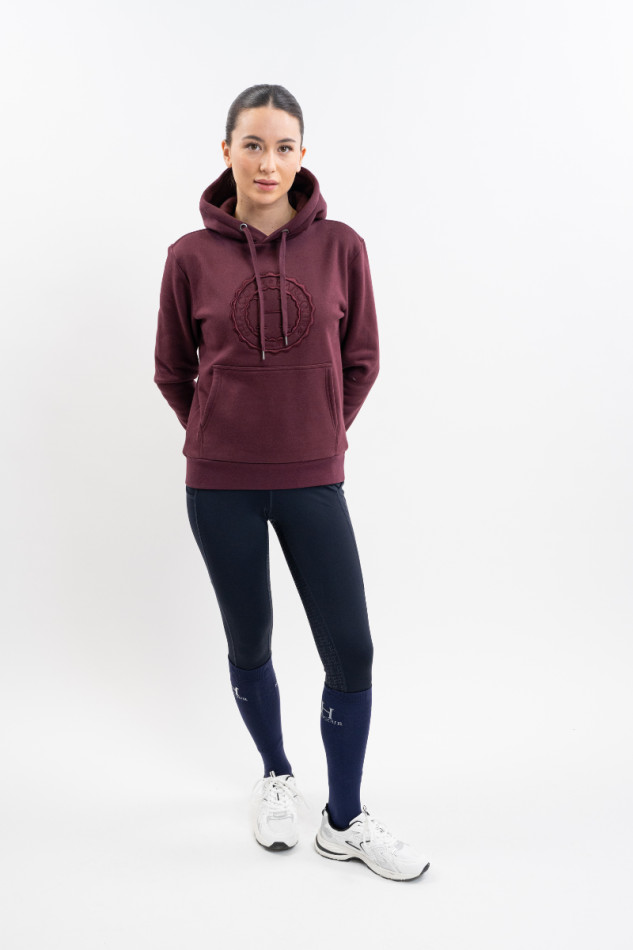 Samy Sweat Unisexe - Aubergine (Eggplant)