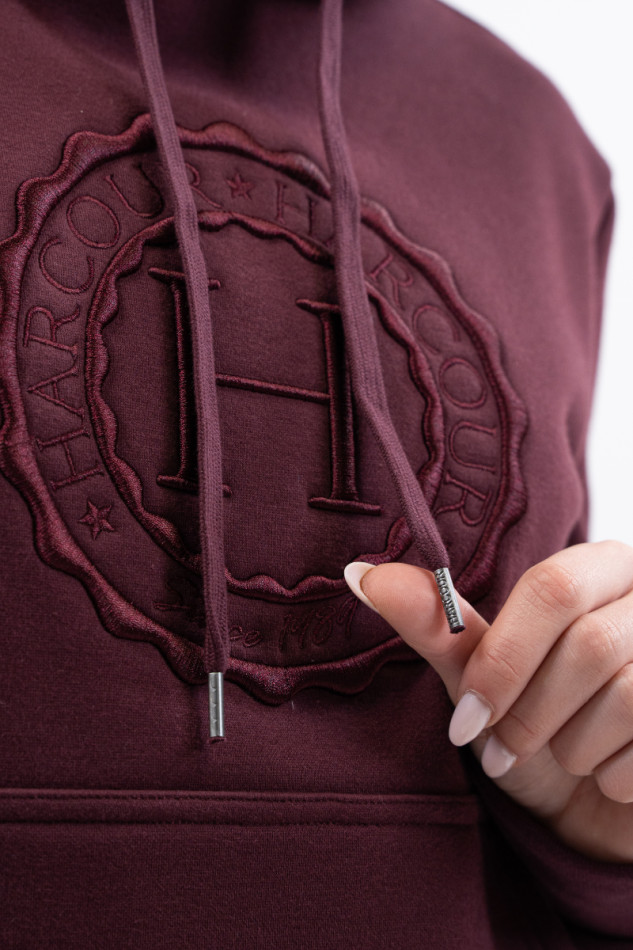 Samy Sweat Unisexe - Aubergine (Eggplant)