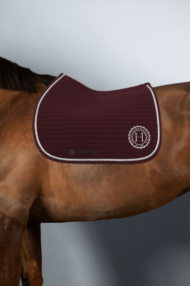 Karembar Rider Saddle Pad - Aubergine (Eggplant)