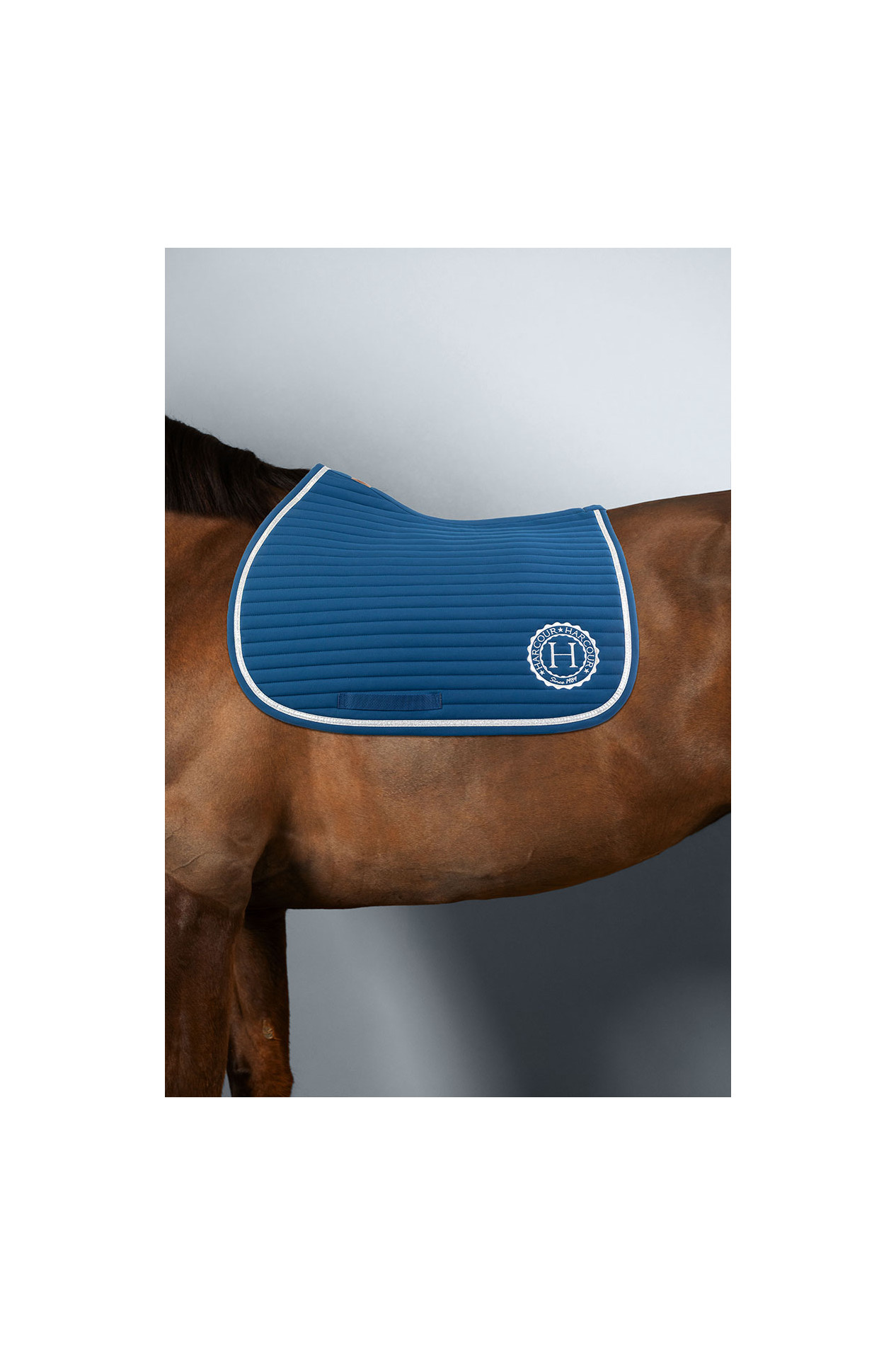 Tapis De Selle Azul Pour Cheval - Carona Charra Charreria - Neuf