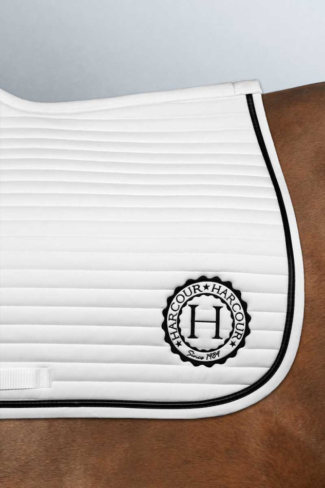 Karembar Rider Satteldecke - White Black