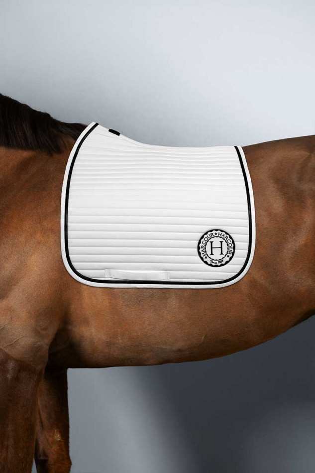 Karembar Tapis de selle Rider - White Black