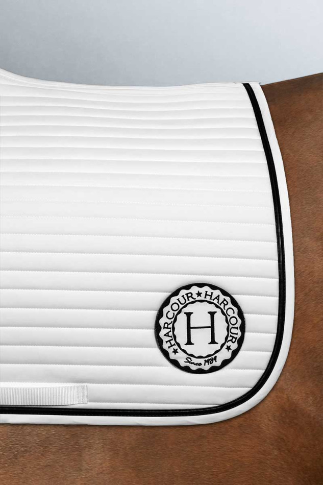 Karembar Rider Saddle Pad - White Black