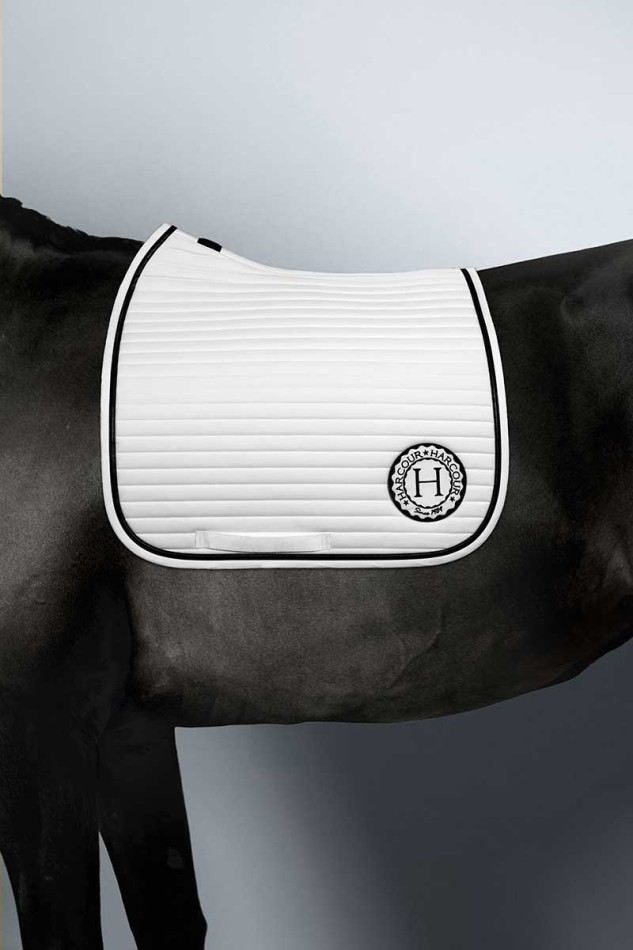 Karembar Tapis de selle Rider - White Black