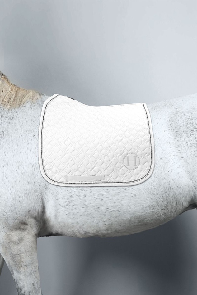 Saphir Saddle Pad - White (White)