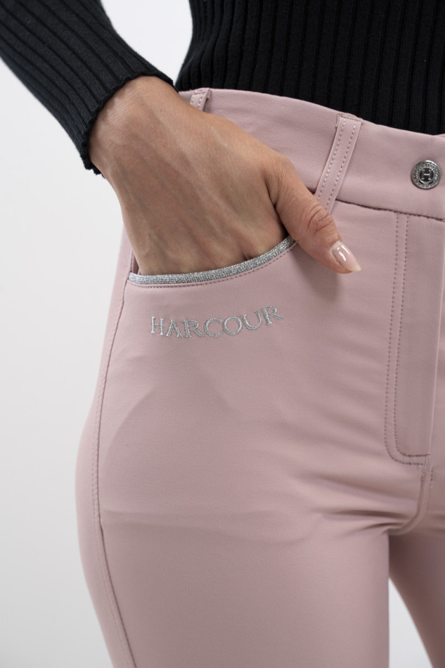 Jaltika Pantalon &eacute;quitation fix system grip - Pivoine (Light pink)