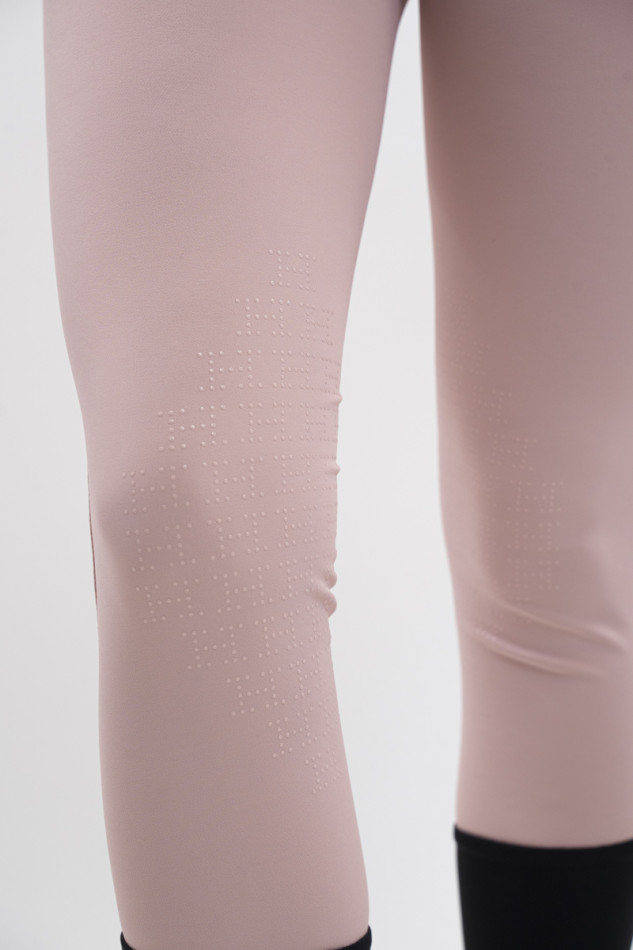 Jaltika Cal&ccedil;as de equita&ccedil;&atilde;o fix system grip - Pivoine (Light pink)