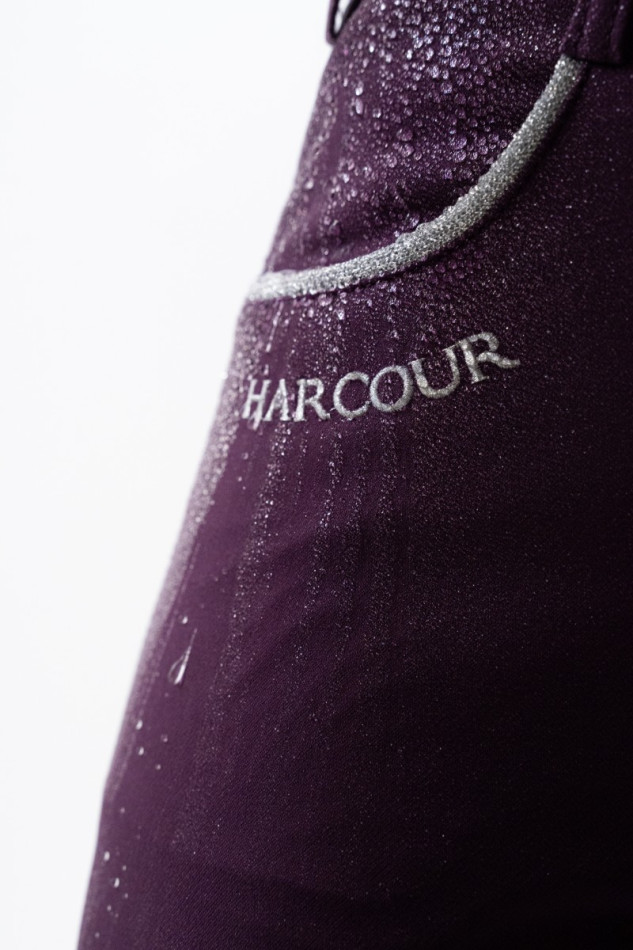 Jaltika Pantalon &eacute;quitation fix system grip - Figue (Dark purple)