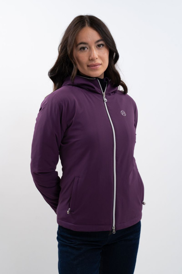 Simhat Damen Rider Jacke - Figue (Dunkelviolett)