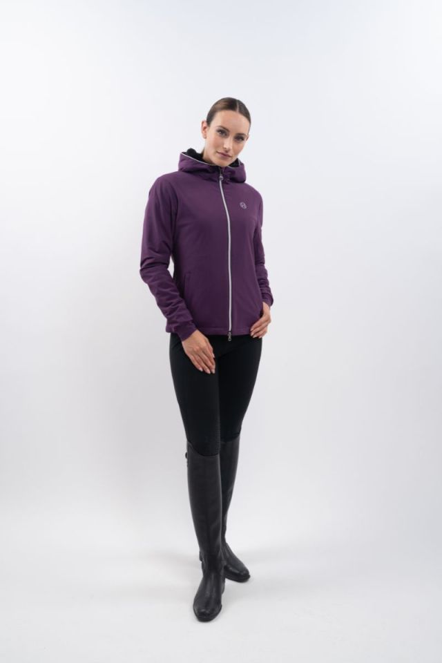 Simhat Women's Rider Jacket - Fig (Dark purple)