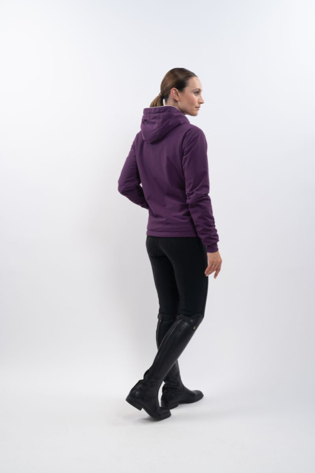 Chaqueta Simhat Rider Mujer - Fig (Morado oscuro)