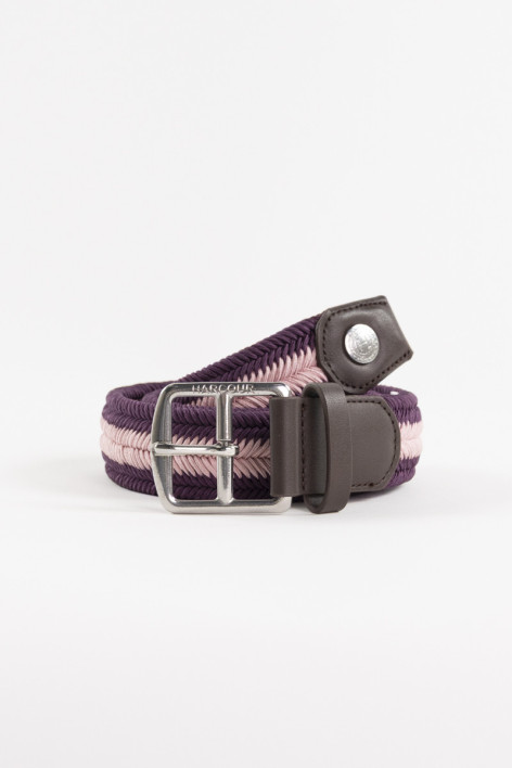Bana Gürtel - Dark purple/Light pink