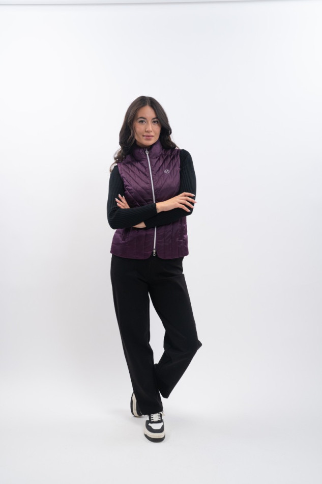 Agnes Gilet sans manches - Figue Agnes Gilet sans manches - Figue