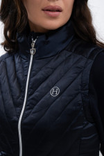 Agnes Sleeveless Bodywarmer - Navy Agnes Sleeveless Bodywarmer - Navy