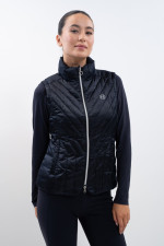 Agnes Sleeveless Bodywarmer - Navy Agnes Sleeveless Bodywarmer - Navy