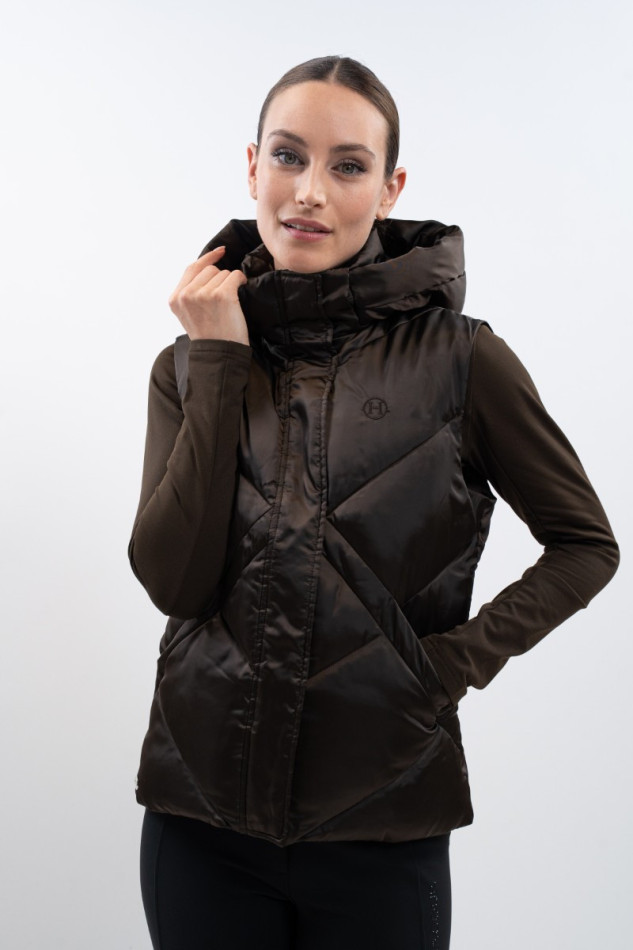 Auxane Gilet sans manches - Cacao