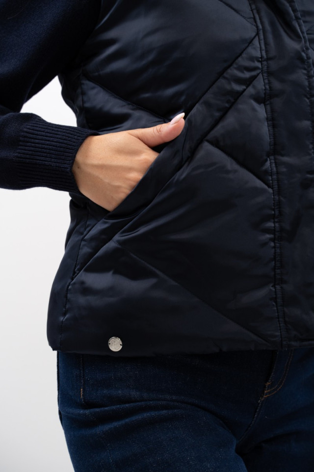 Rebeca sin mangas Auxane - Azul marino