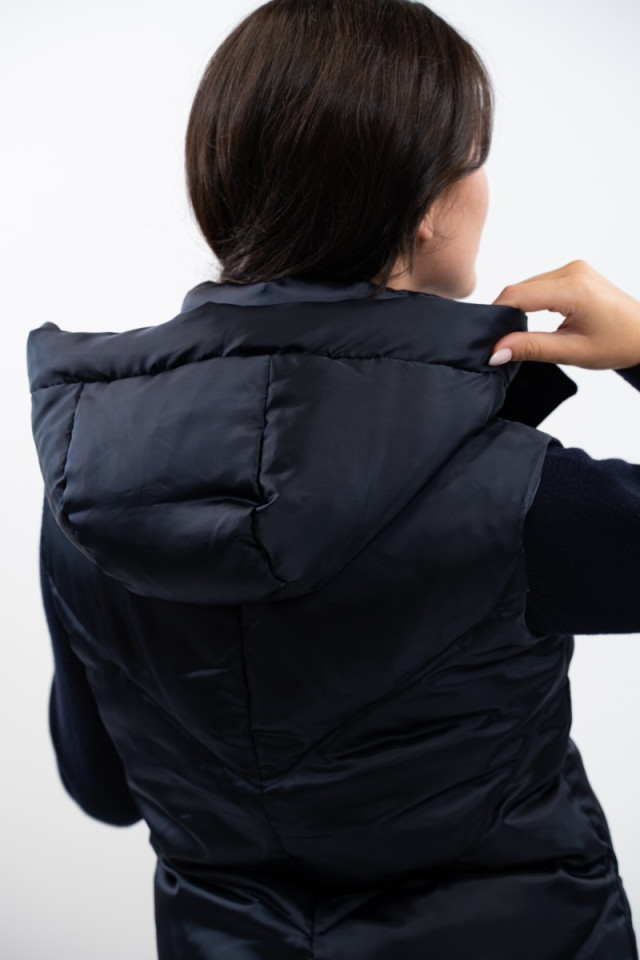 Rebeca sin mangas Auxane - Azul marino