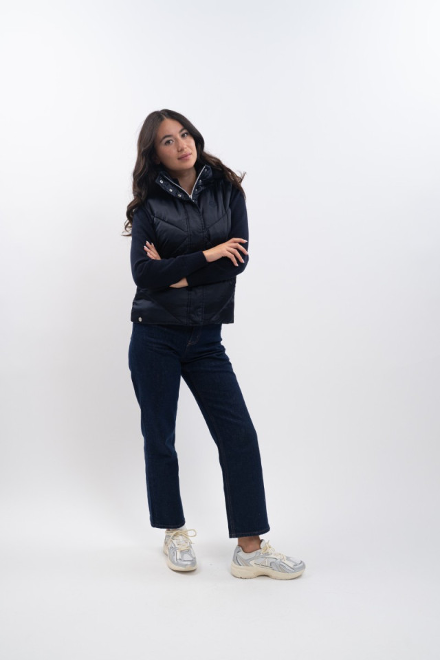 Rebeca sin mangas Auxane - Azul marino