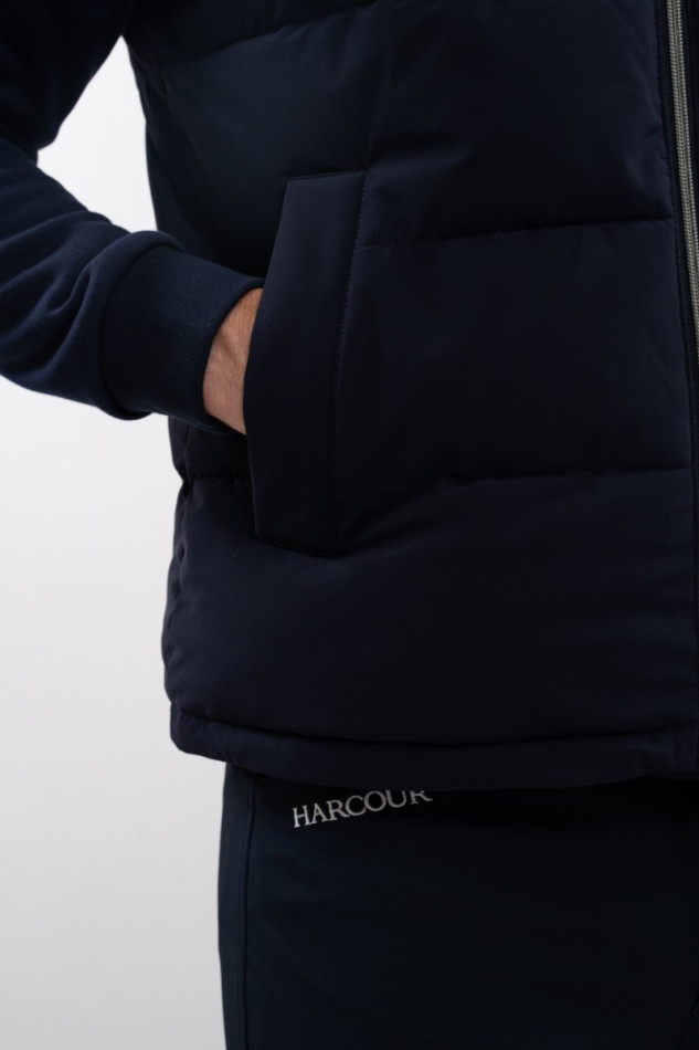 Chaqueta de punto sin mangas Aubin - Azul marino