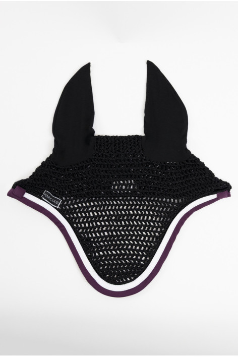 Feeby Paardenoornetje - Black/Dark purple