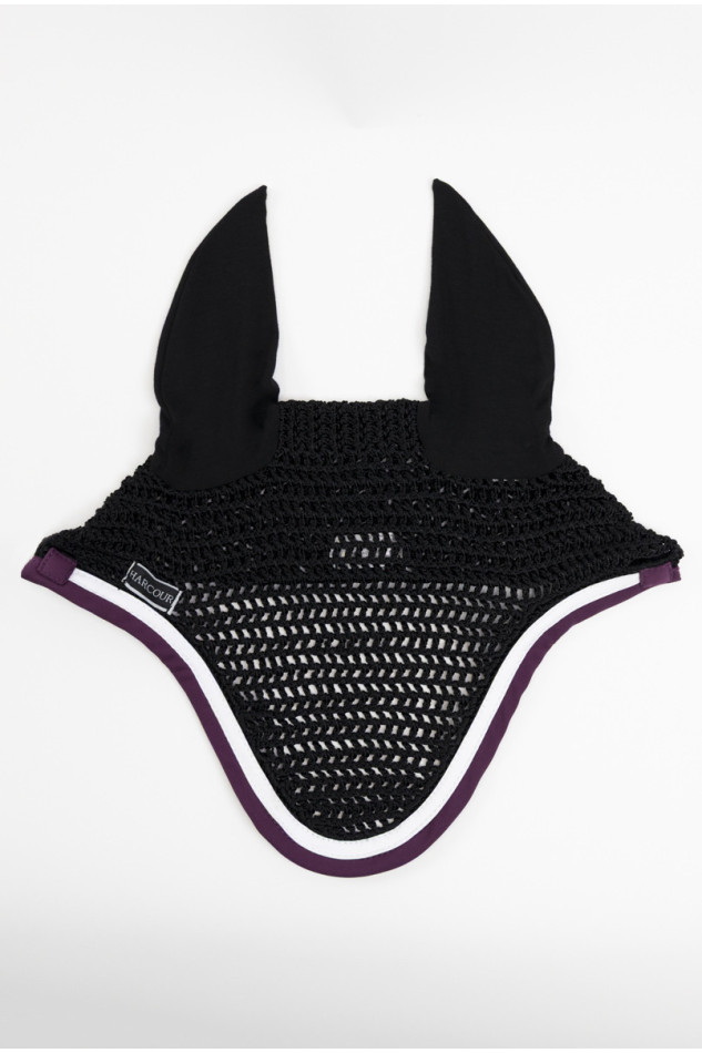 Feeby Bonnet Cheval - Black/Dark purple