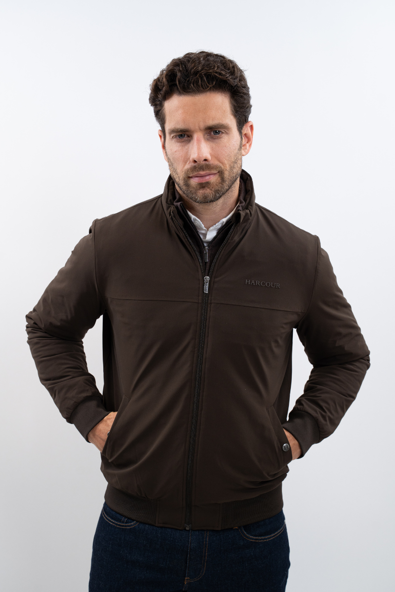 Veste De Sport Homme JAKO Classico - Polyester, Poches Zippées, Coupe Confortable - Pour Avant/après Sport