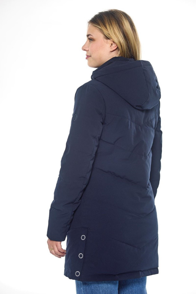Pich Lange Parka - Marine