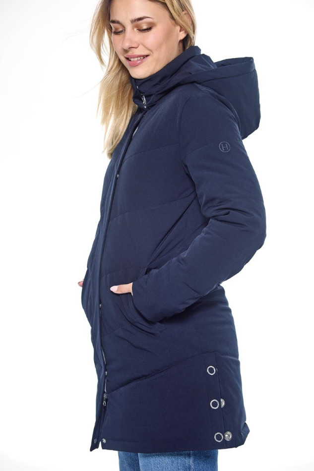 Pich Langer Parka - Marineblauw Pich Langer Parka - Marineblauw