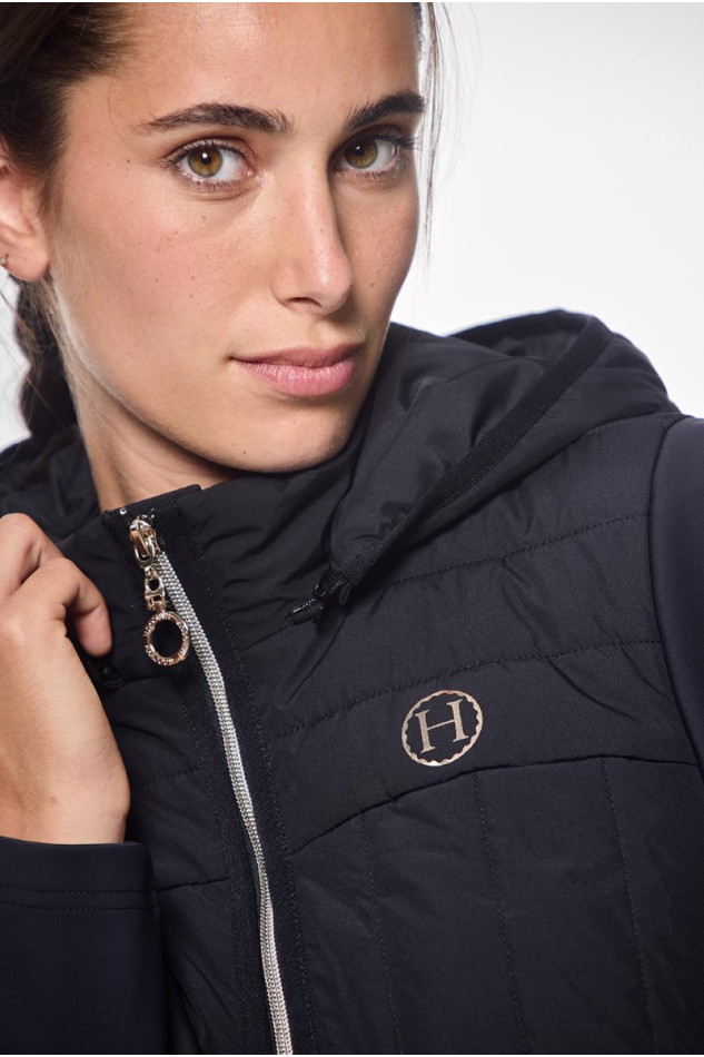 Hadar Veste bi-mati&egrave;res - Noir