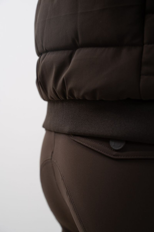 Boston Sleeveless Jacket - Cocoa