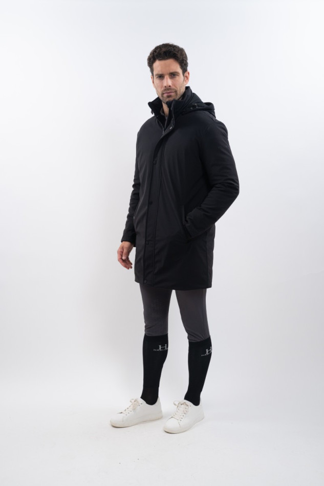 Achille Parka Quente - Preto