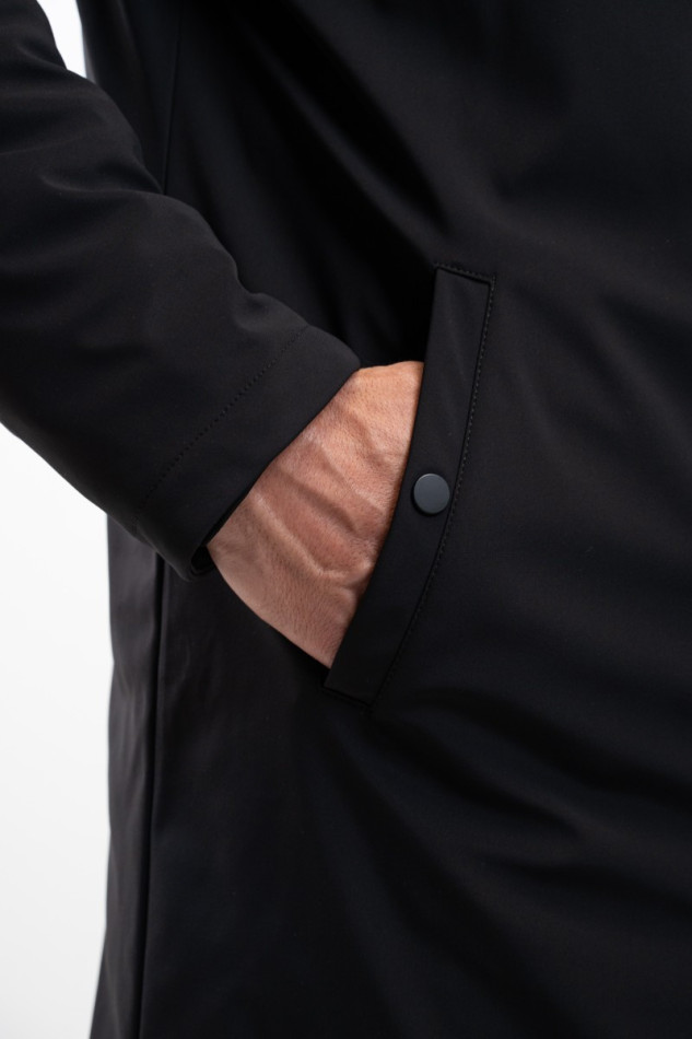 Achille Parka Quente - Preto