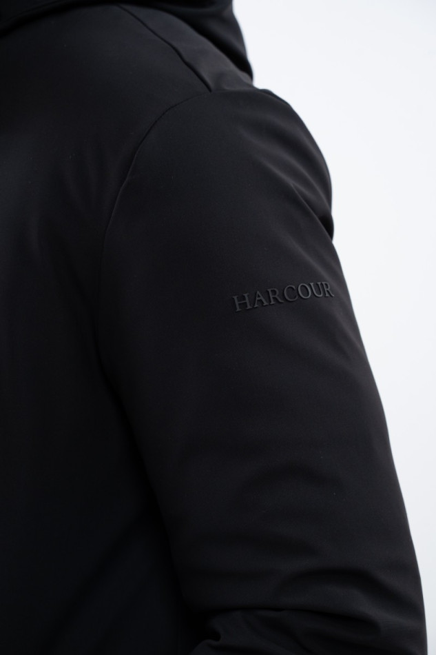 Achille Parka Quente - Preto