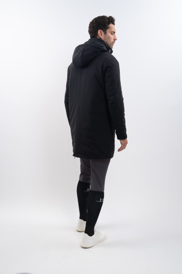 Achille Parka Quente - Preto