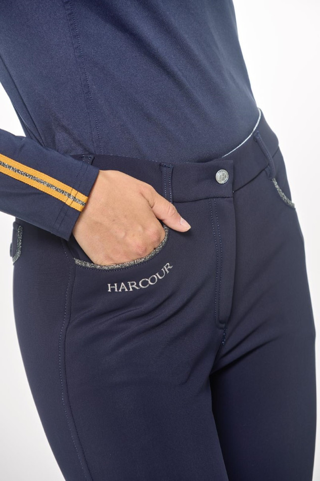 Jaipur Pantaloni da equitazione in pile - Marine