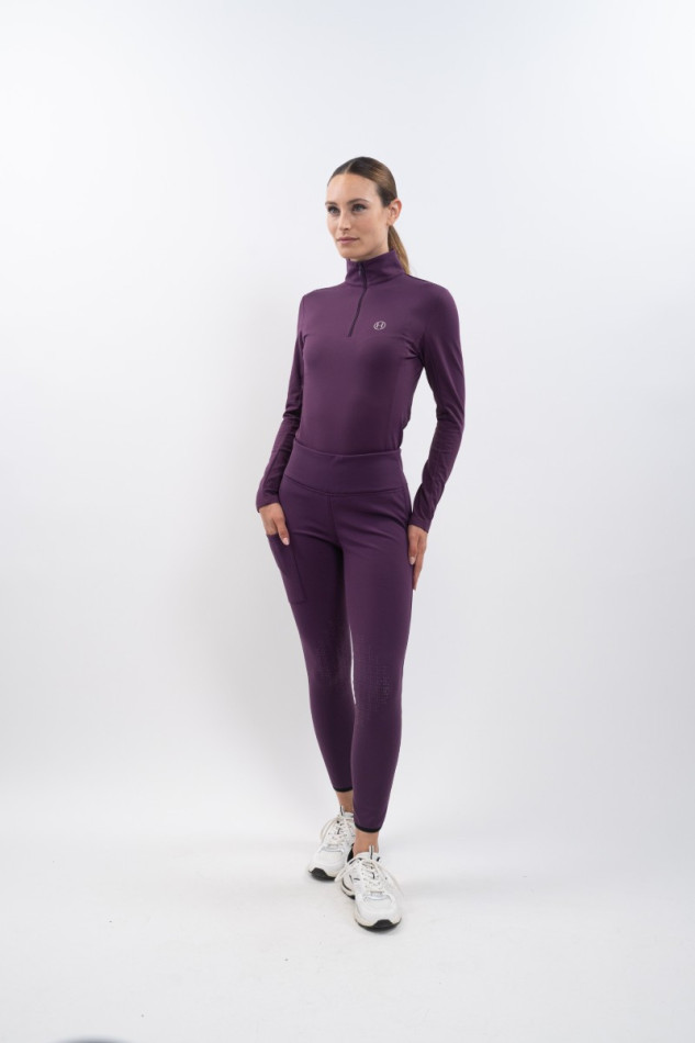 Lili Legging Polaire - Figue