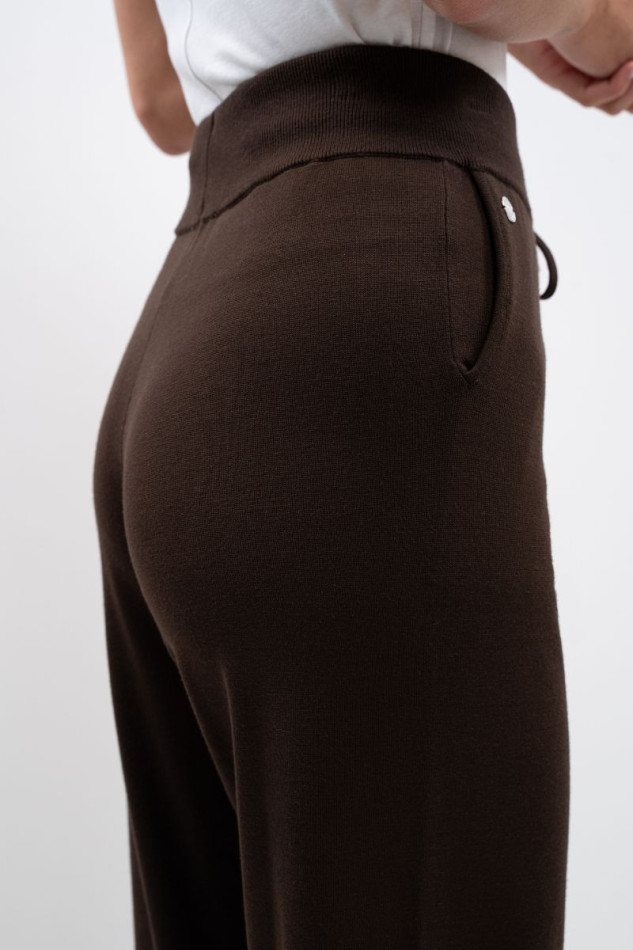 Andrea Jogging malha - Cacao