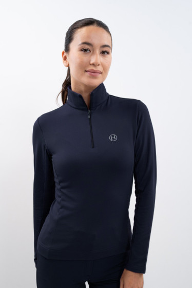 Atlantic polo - Marineblau