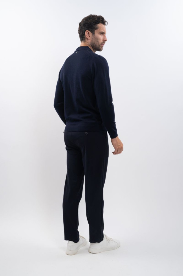 Ange Polo - Marineblauw Ange Polo - Marineblauw