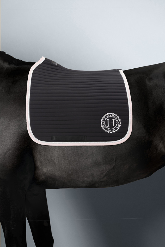 Karembar Tapis de selle Rider - Black/Light pink