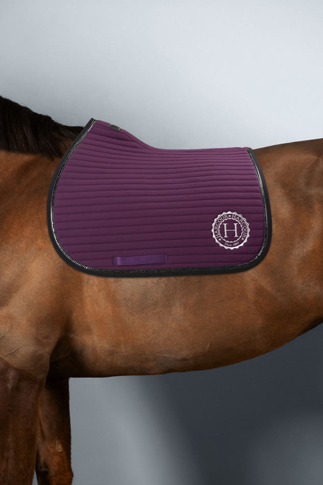 Karembar Rider Saddle Pad - Figue (Dark purple) Karembar Rider Saddle Pad - Figue (Dark purple)