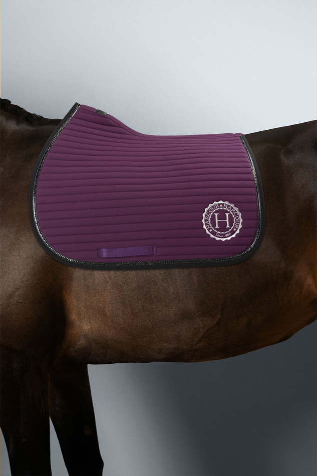 Karembar Rider Saddle Pad - Figue (Dark purple) Karembar Rider Saddle Pad - Figue (Dark purple)