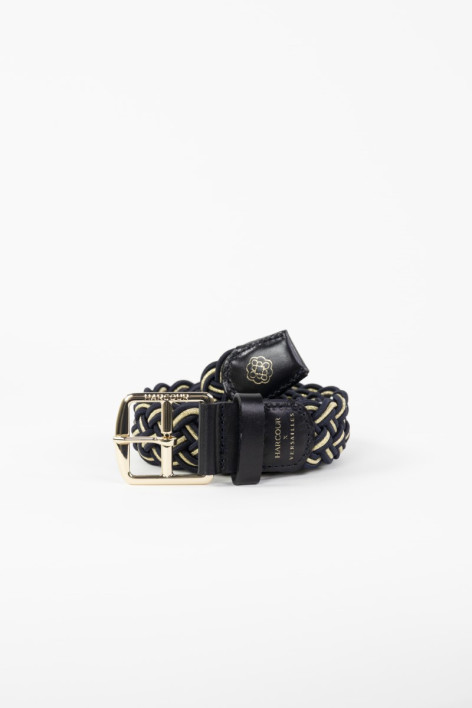 Charline Elastische riem Versailles - Navy/Light Gold