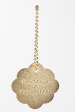 Diane Porte Clé Versailles - Light Versailles/Navy/Linen Diane Porte Clé Versailles - Light Versailles/Navy/Linen