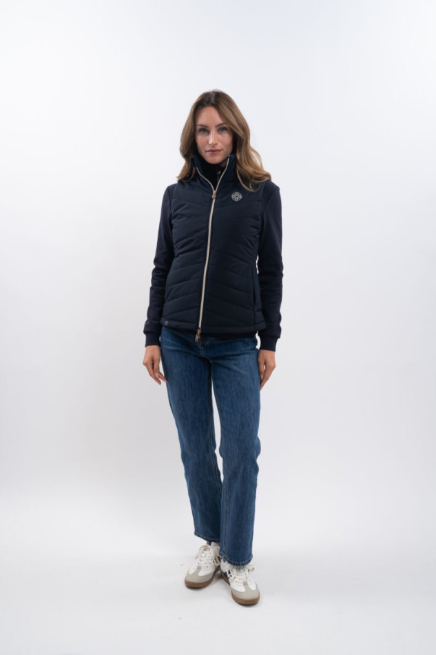 Leonie Colete sem mangas Senhora Versailles - Marine (Navy) Leonie Colete sem mangas Senhora Versailles - Marine (Navy)