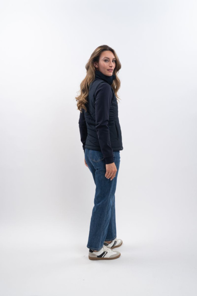 Leonie Colete sem mangas Senhora Versailles - Marine (Navy) Leonie Colete sem mangas Senhora Versailles - Marine (Navy)