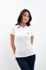 Gasparine Women's Polo Versailles - Blanc (White) Gasparine Women's Polo Versailles - Blanc (White)